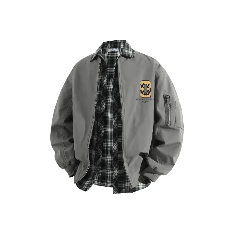 LIVINGTOWN Jackets Coats Unisex Navy Blue-7