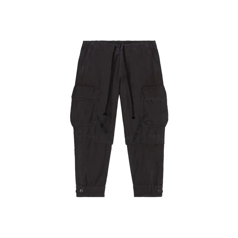 GREG LAUREN Cargo Pants Men Black-0