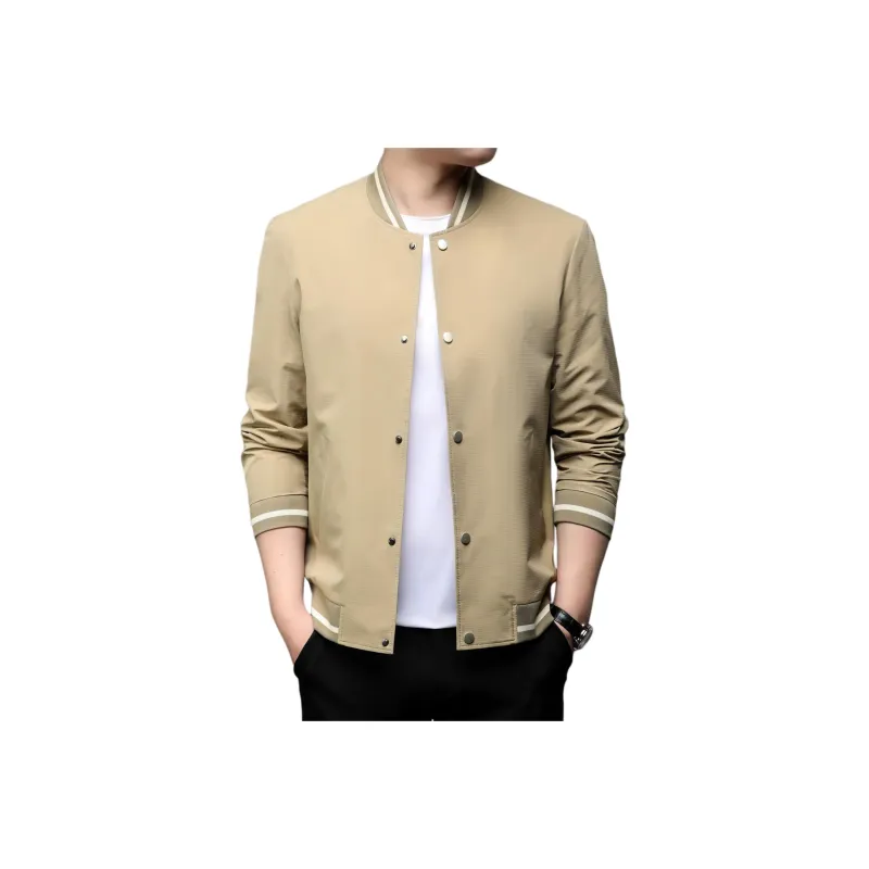 PIERRE CARDIN Jackets Coats Men's Army Green-10