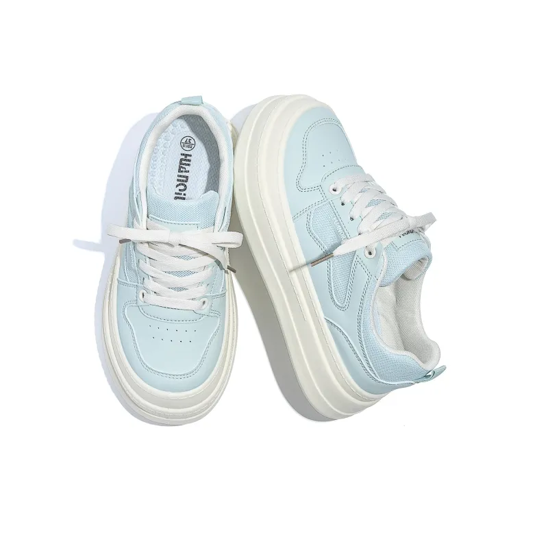 HUANQIU Coverage, Abrasion Resistant, Lightweight, And Breathable Low Top Skateboard Shoes Women's Aqua-5