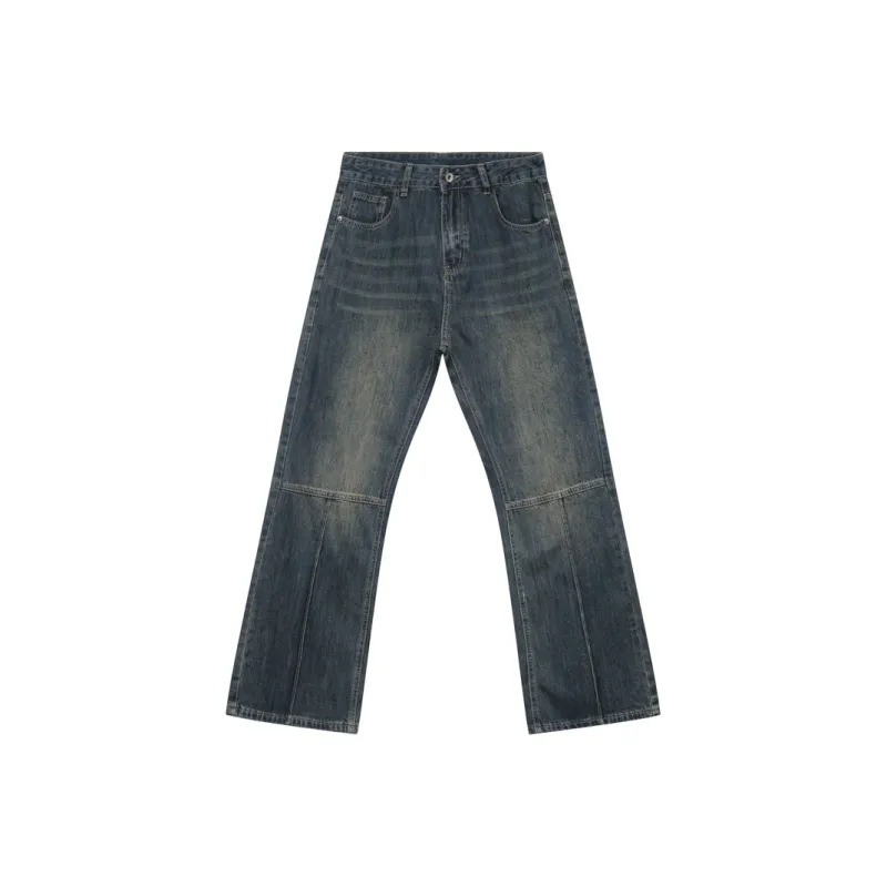 Voguo Relay Jeans Unisex Vintage Washed Blue-0