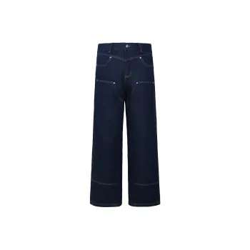 PMET Jeans Unisex Navy Blue
