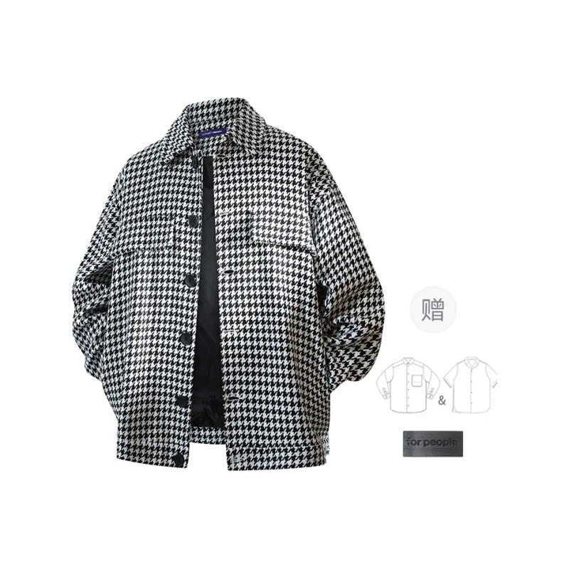 FAX FOR FMACM x For People Jackets Coats Unisex-5