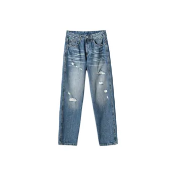 SONGS ALONG Jeans Unisex Blue