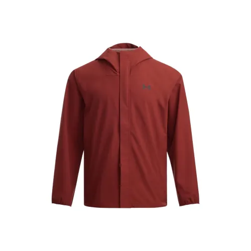 Under Armour Stormproof CLOUDSTRIKE Jacket Men's Terracotta Red