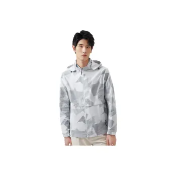 Red Bean Jackets Coats Men's Ecru