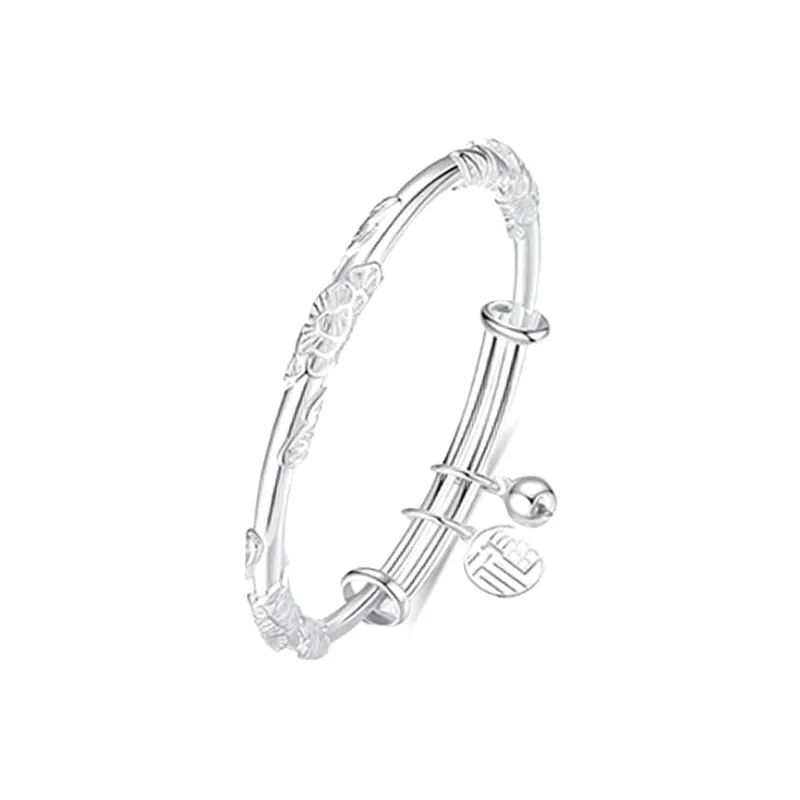 Shang Yinfu 999 Fine Silver Sterling Silver Bracelets Women's-0