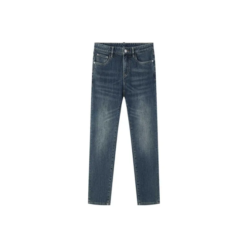 DEGAIA FW24 Jeans Men's Dark Denim Blue-0