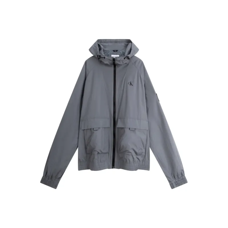 CALVIN KLEIN Jacket Men's Cloud Trace Gray-0