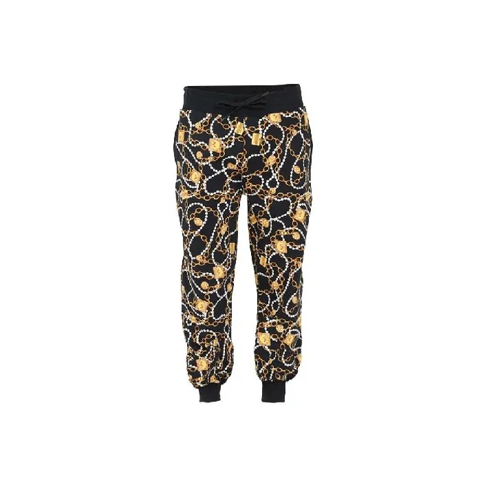 MOSCHINO Knitted Sweatpants Men Black-0