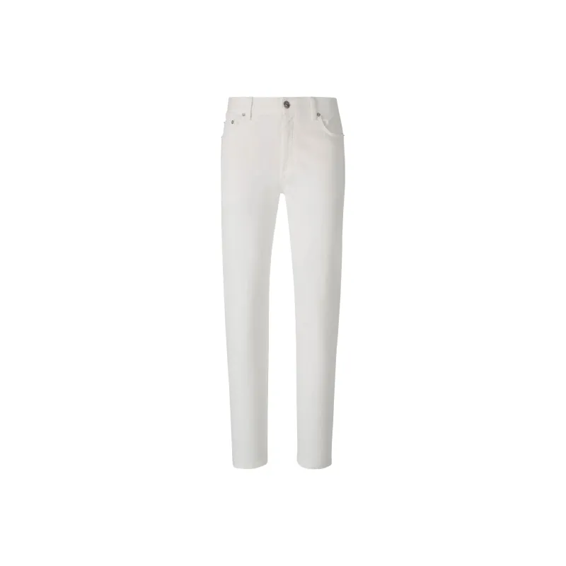 Ermenegildo Zegna Logo Patch Slim Fit Jeans-0