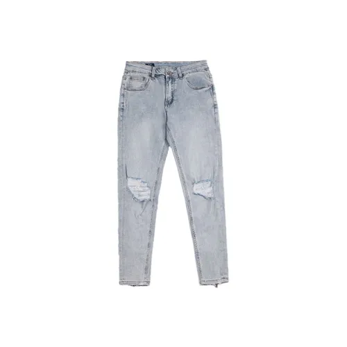 BLUESFLY Slim Fit Pants Jeans Men's Blue