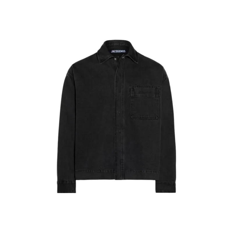 Jacquemus Boxy Denim Shirt-0