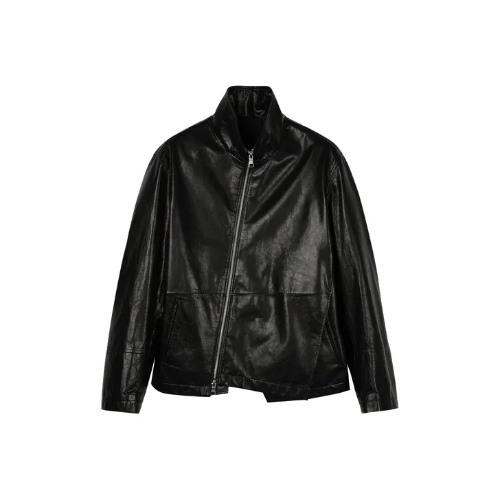 CROQUIS Leather Jackets Unisex 001 Jet Black-0