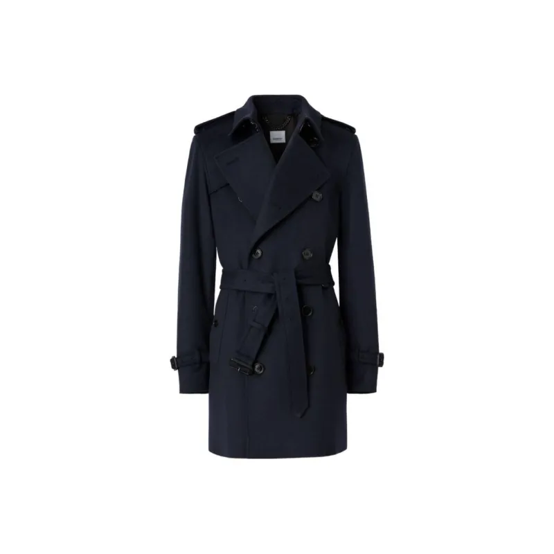 Burberry FW22 Trench Coat Men's Marine Blue-0