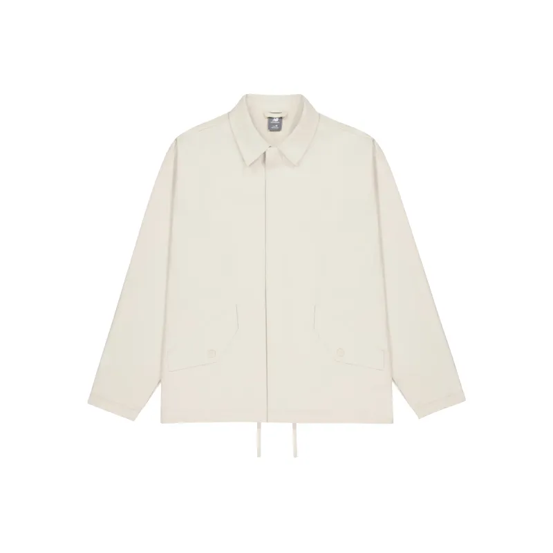 New Balance Jackets Coats Unisex Greige-0