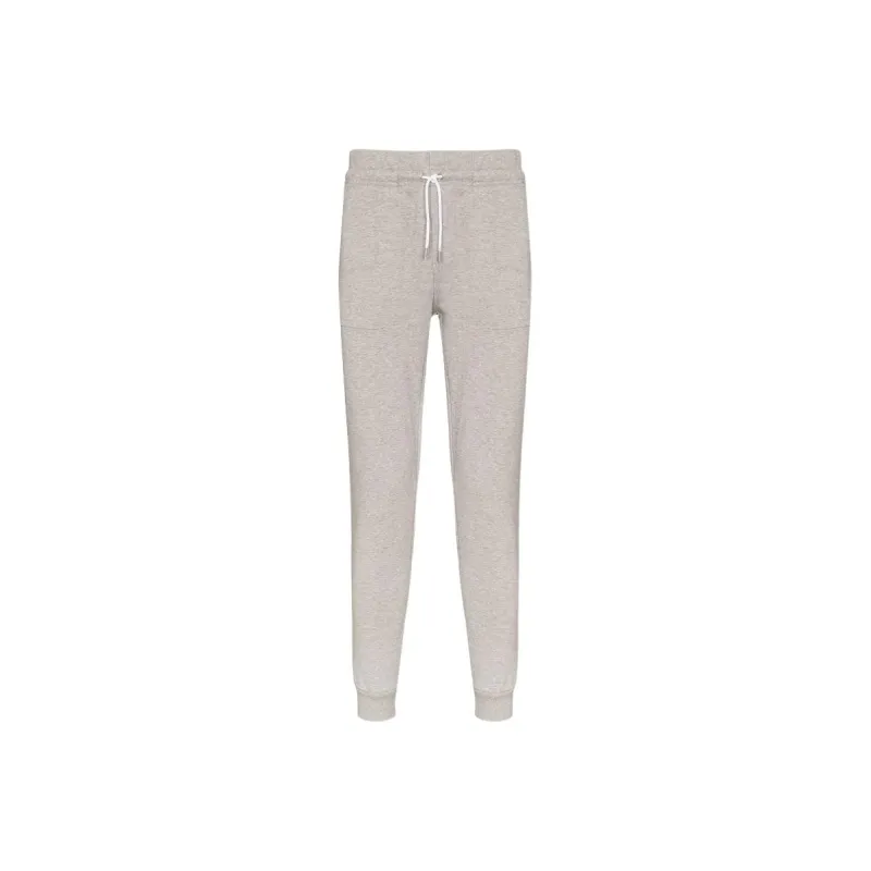 Maison Kitsune Knitted Sweatpants Men Gray-0