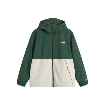LiNing Lotus Leaf Jackets Coats Unisex Dark Green