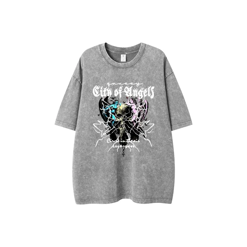 Qnxeey T Shirts Unisex-22