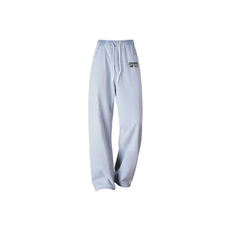 Small Columns Under The Sea Jeans Unisex-8
