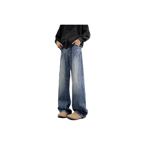 Children Of Huaxia SS25 Jeans Men's Blue