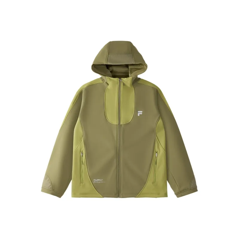 FILA FUSION Jacket Men's Aqua Greenish-0