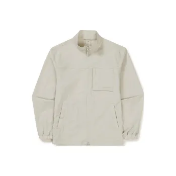 Snow Peak Root Stand Neck Trench Coat Men's Light Beige