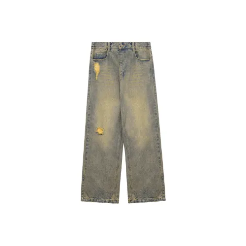 UNVESNO Jeans Unisex Blue