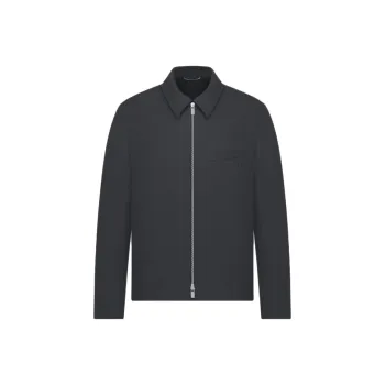 DIOR Logo Detailed Zip Up Jacket
