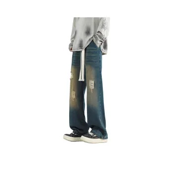 FOR FEAR THAT Jeans Unisex Nostalgic Green