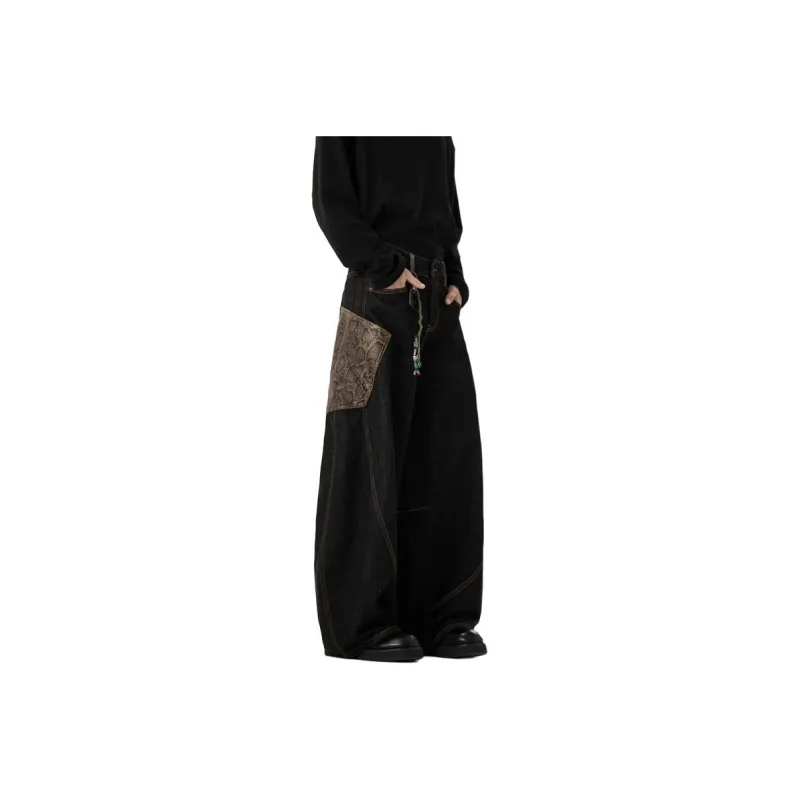 Universal Templates Jeans Unisex Black-0