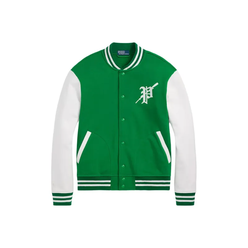 Polo Ralph Lauren Fleece Baseball Jacket-0