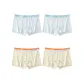 Aqua Blue, Aqua Blue, Light Apricot, Light Apricot