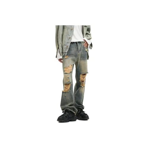 Voguo Relay Jeans Men's Vintage Blue