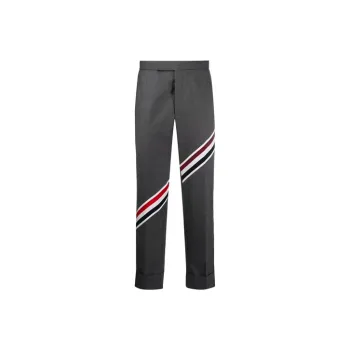 THOM BROWNE Casual Pants Men Medium Gray