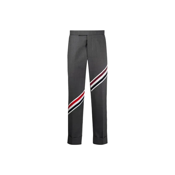 THOM BROWNE Casual Pants Men Medium Gray-0