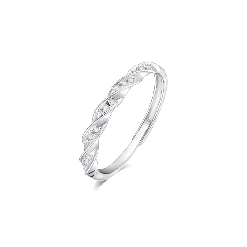 KUMET Sterling Silver Rings Unisex-10