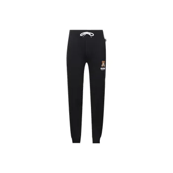 MOSCHINO Knitted Sweatpants Men Black