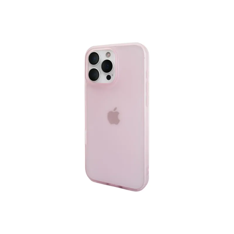 Sopi Acrylic Material Large Hole Matte Transparent Phone Cases Compatible With IPhone 16/15 Pro Max/Apple 13/14 Pro/Max-2