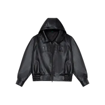 AFGK Leather Jackets Unisex Black