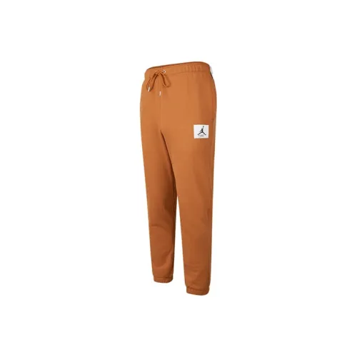 JORDAN Air JORDAN Essential Knitted Sweatpants Men Mineral Clay Yellow