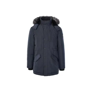 GUESS Jackets Men Navy