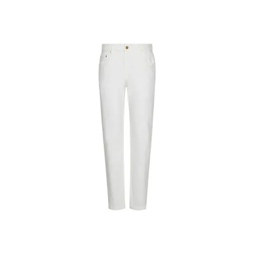 LIU·JO UOMO SS21 Straight Jeans Men's White