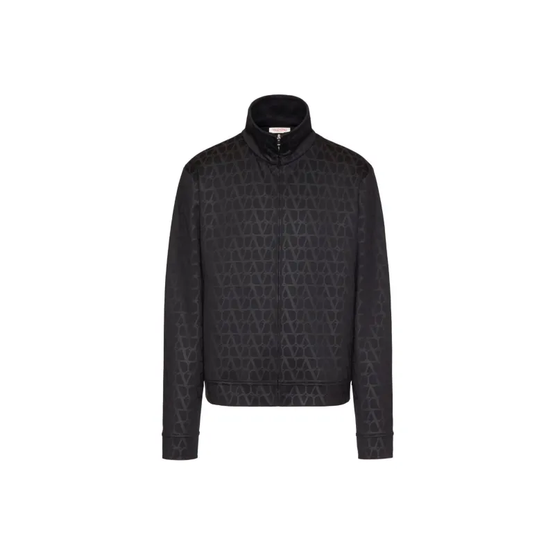 Valentino Toile Iconographe Print Zip Up Track Jacket-0