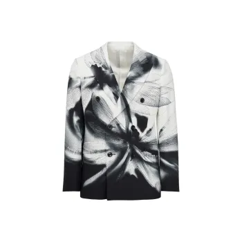 Alexander McQueen Dragonfly Shadow Double breasted Blazer