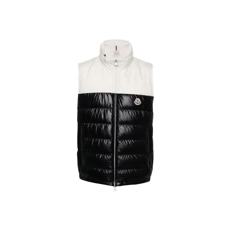 Moncler Cerces Logo Patch Panelled Vest-0
