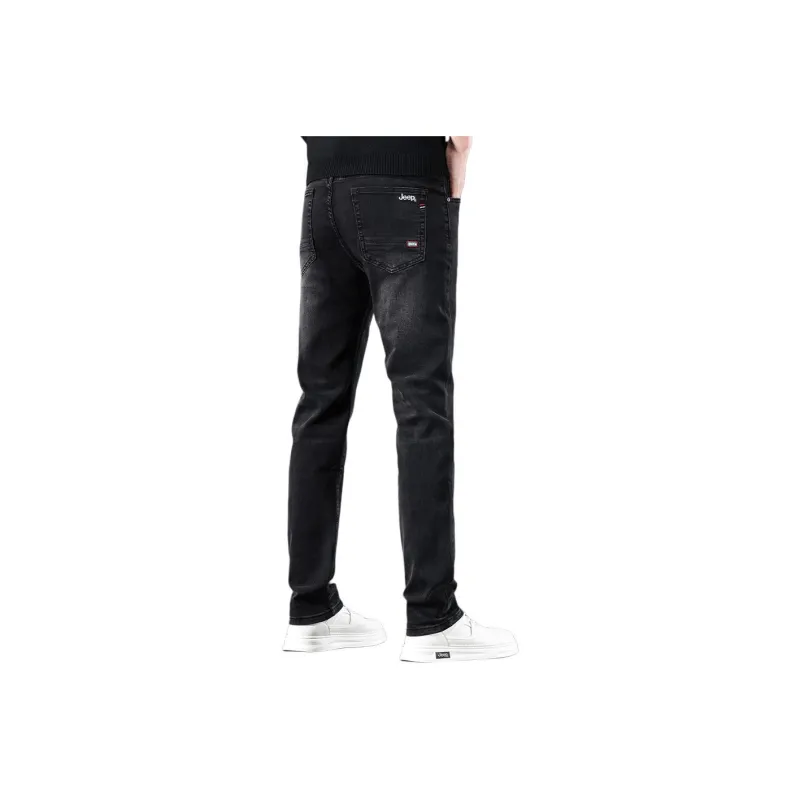 Jeep SS24 Jeans Men's Black Gray Color-0