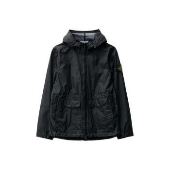 STONE ISLAND Membrana 3L Tc Zipped Hooded Jacket