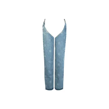 Martine Rose Jeans Unisex Blue
