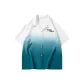 White Green (Short-Sleeved Shirt Style)
